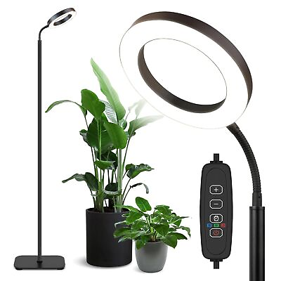 #ad Full Spectrum Plant Grow Light LED Halo Growing Lights with Stand 63 inch H... $61.18
