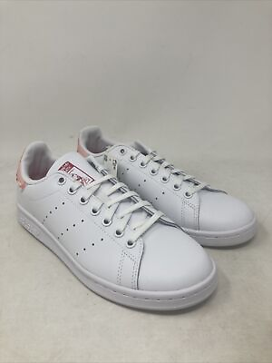 #ad Adidas Kids’ Stan Smith J Sneaker Size 6.5 US Footwear White Power Pink $59.95