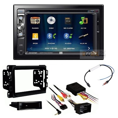 #ad For Dodge 2013 17 RAM 1500 CD DVD Bluetooth Touchscreen Car Stereo amp; Install Kit $202.99