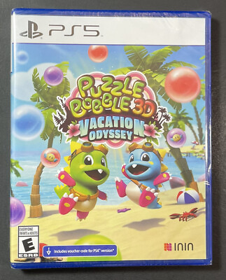 #ad Puzzle Bobble 3D Vacation Odyssey PS5 NEW $37.58