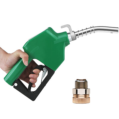 #ad VEVOR Automatic Fuel Nozzle Shut Off Fuel Refilling 3 4quot; NPT 15 16quot; Spout Diesel $31.99