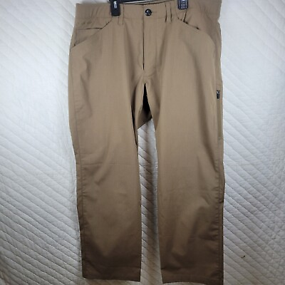 #ad Under Armour Pants Men’s 38x30 Brown Storm Tactical Patrol Ripstop Cargo Utility $36.88