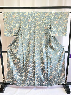 #ad Vintage Japanese kimono Beautiful Silk Kimono robe $42.00