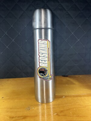 #ad Washington Redskins 24oz Stainless Metal Insulated Travel Thermo Bottle 11quot; Tall $28.98