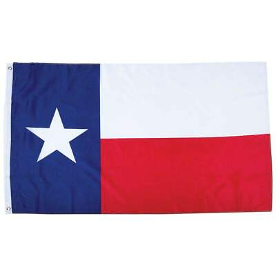 #ad Texas Flag 3#x27; x 5#x27; FT Polyester Lone Star State Brass Grommets Fade Resistant TX $5.49