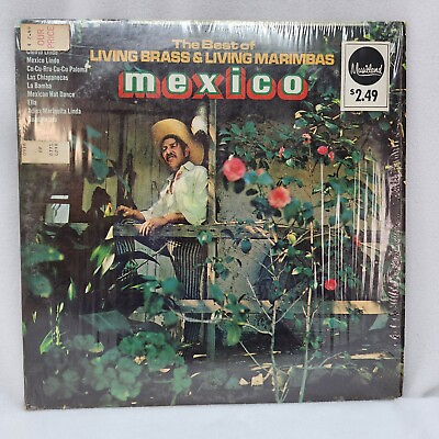 #ad Vinyl LP Record 33 1 3 Best of Living Brass amp; Living Marimbas Mexico 1971 $4.99