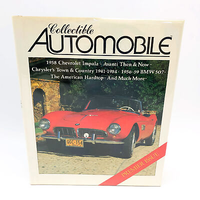 #ad Collectible Automobile Magazine Premier Issue Hardcover Book May 1984 Vol 1 No 1 $25.19