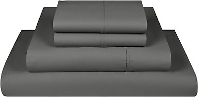 #ad Threadmill Home Linen 300 Thread Count Queen Bed Sheets Set 100% Long Staple C $36.31