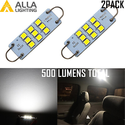 #ad LED White Interior Overhead Ceiling Dome Light Bulbs for Buick Chevy Dodge Ford $11.99