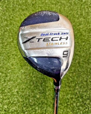#ad XTech Dual Track Sole Stainless 9 Wood RH Regular Graphite 37.75quot; jd6857 $22.95