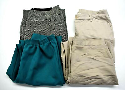 #ad Wholesale Women#x27;s Size 10 Various Brands amp; Styles Dress Casual Pants Lot of 4 $7.75