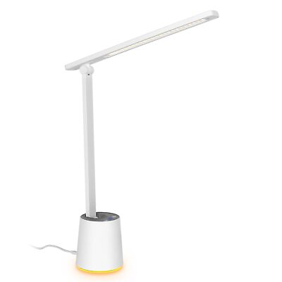 #ad Led Desk Lamp for Office Home Eye Caring Desk Light with Adapter 5 Lighting... $16.35