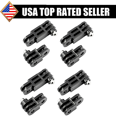 #ad 8PCS Straight Extension Adapter Mounts for GoPro HERO 12 11 10 9 8 7 6 5 4 $9.97