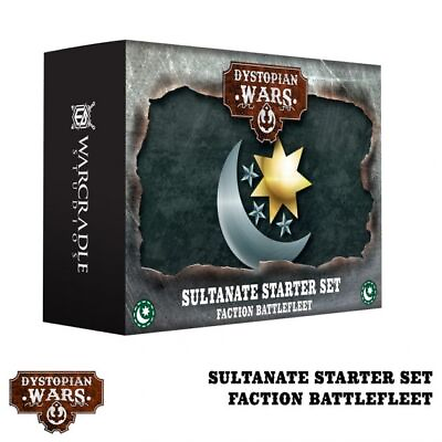 #ad SULTANATE STARTER SET FACTION BATTLEFLEET Warcradle Studios Dystopian Wars $68.00