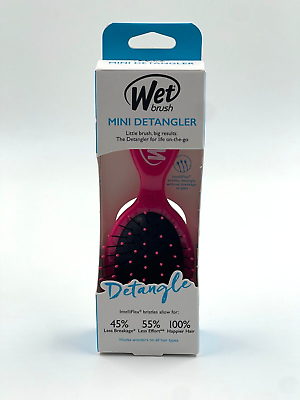 #ad Wet Brush Mini Detangler Pink $9.99
