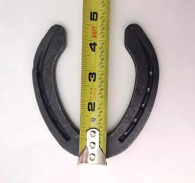 #ad HORSESHOES 5 FIVE NEW STEEL horse shoes SEE PICKS BELOW SHIPS FAST $11.99