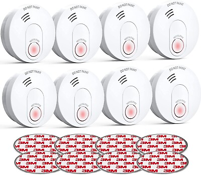 #ad NEW Arrival SITERWELL Smoke Detector 10 Year Smoke Alarm UL Listed Free Shipping $79.79