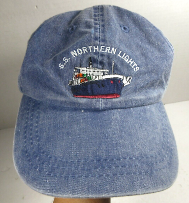 #ad vintage SS Northern Lights Tote Maritime freighter cargo merchant ship cap hat $26.99
