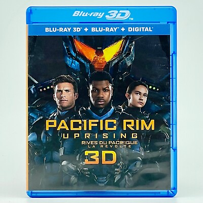 #ad Pacific Rim Uprising Blu ray 3D Blu ray 2018 C $14.89