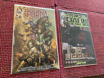 #ad Lot 2 Cyber Force Vol 4 #1A amp; A Voice in the Dark #1 Comic Books Top Cow VF NM $5.95