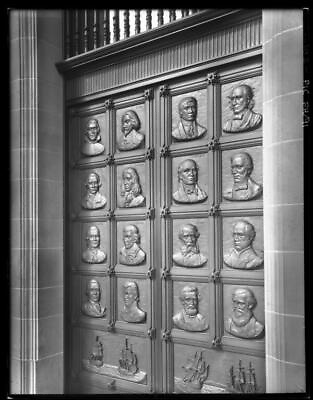 #ad #ad NSW Explorers doorway entrance Public Library bronze centre doors Old Photo AU $9.00