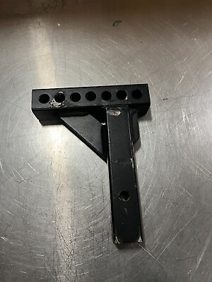 #ad Hitch L Shank 10quot; Width x 13quot; Height 7 Holes Powder Coated Black*Ships FAST* $111.99