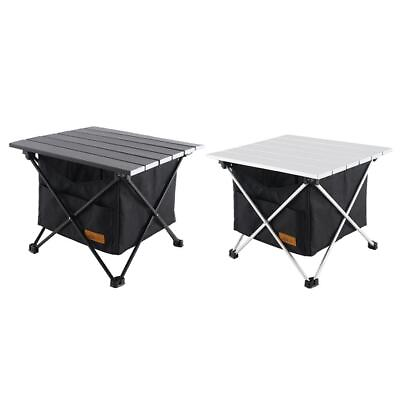 #ad Folding Camping Table Aluminum Alloy BBQ Desk Garden Beach Laptop Support $29.79