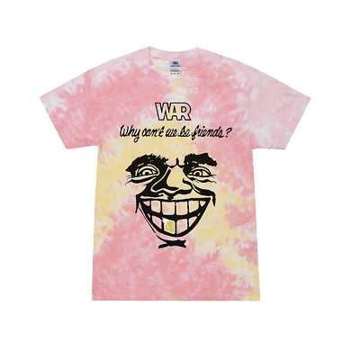 #ad War Tie Dye Shirt Why Can#x27;t We Be Friends spill the wine vintage $26.00