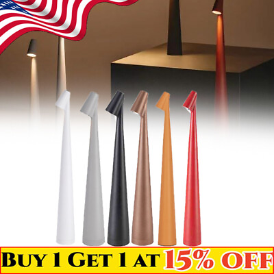 #ad Elegance Portable Table Lamp Rechargeable LED Table Lamp 3 Levels Brightness $33.99