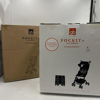 #ad gb Pockit Compact Travel Stroller All Terrain Durable Flexible Night Blue $184.99