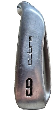 #ad King Cobra Oversize RH 9 Iron Steel Head Graphite Shaft Nice Grip in VGC $19.89