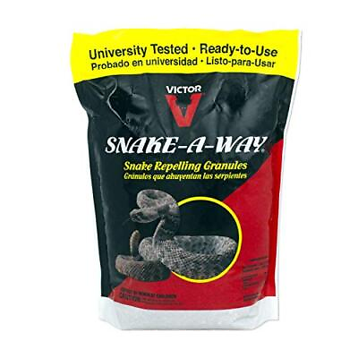#ad VP364B Snake A Way Outdoor Snake Repelling Granules 4LB Snake Away Rep $21.49