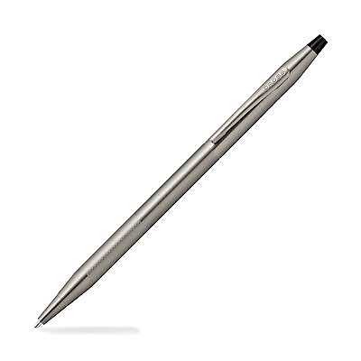 #ad Cross Classic Century Ballpoint Pen in Titanium Gray with Micro Knurl Grip NEW $68.95