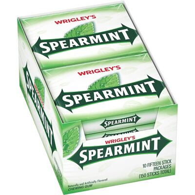 #ad Wrigleys Freedent Spearmint Chewing Gum 15 Sticks $26.12