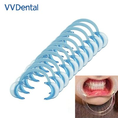#ad Dental C shape Cheek Retractor Teeth Whitening Mouth Opener Mouth Spreader Lip S $0.99