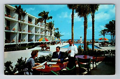 #ad Miami FL Florida Pan American Hotel Advertising Vintage Souvenir Postcard $6.99