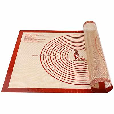 #ad Extra Large Silicone Non Stick Baking Mat w Measurements $24.99