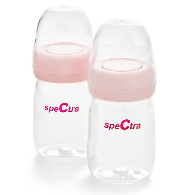 #ad Spectra Wide Neck Baby Bottles Compatible with Spectra Breast Milk Pump Flan $23.94