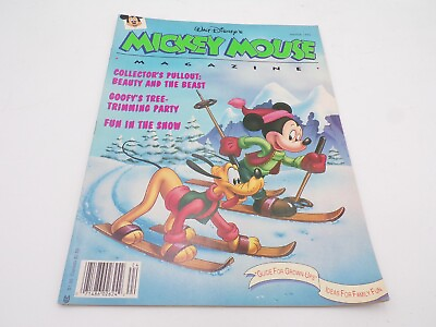 #ad Walt Disney#x27;s Mickey Mouse Magazine Winter 1992 $6.99