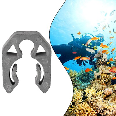 #ad Brand New Diving Pipe Clamp Hose Holder Clip 0.8*1.0*0.3in 1pc 21*26*8mm $12.03