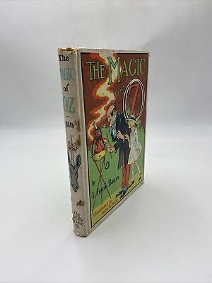 #ad The Magic of Oz By L. Frank Baum Copyright 1919 Reilly amp; Lee Co. $48.99