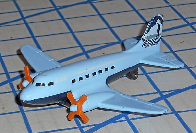 #ad Mattel Matchbox Diecast Douglas DC 3 Artic Airliner Prop Airplane 2003 VG $5.99