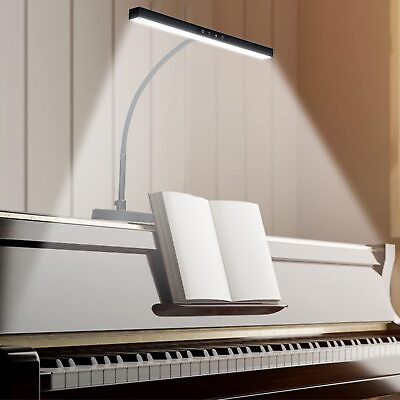 #ad Piano Light for Grand Upright amp; Digital Pianos Piano Lamp with 3 Color Modes... $55.01