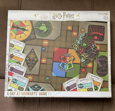 #ad Harry Potter A Day At Hogwarts Wizarding World New Board Game $13.99