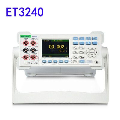 #ad ET3240 4½ Benchtop Digital Multimeter Accuracy 0.03% 3.5quot; TFT LCD Screen EUR 242.00
