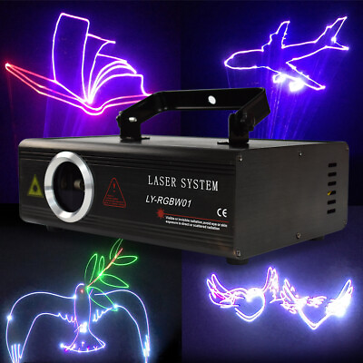 #ad Laser Animation Projector Light Scan Lamp Party Stage Show Lighting Effects RGB $174.56