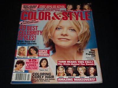 #ad 1999 COLOR amp; STYLE MAGAZINE MEG RYAN CELEBRITY HAIRSTYLES ISSUE L 4163 $39.99