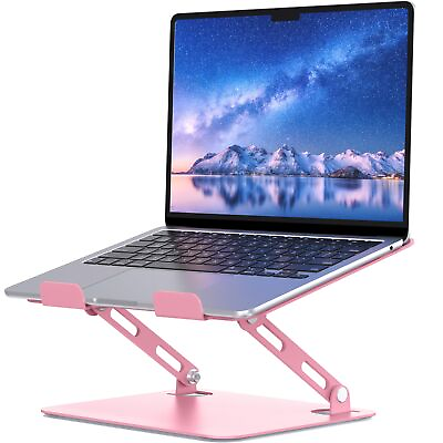 #ad Laptop Stand for Desk Portable Adjustable Laptop Riser Ergonomic Design Compu... $29.44