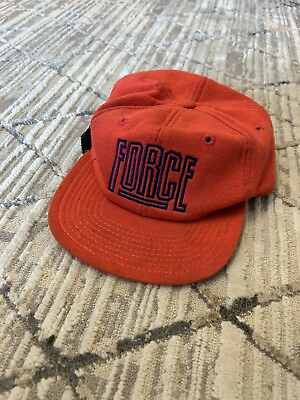 #ad Vintage 80s Nike force Adjustable Vintage Salmon Red Hat Nike Made In Taiwan 80s $422.00