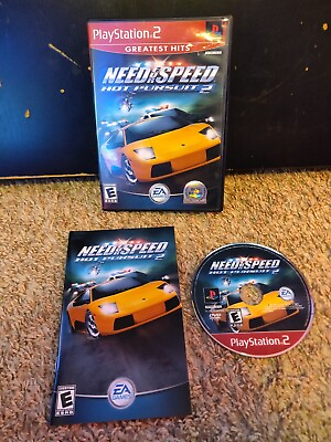 #ad Need for Speed: Hot Pursuit 2 Sony PlayStation 2 2002 $9.99